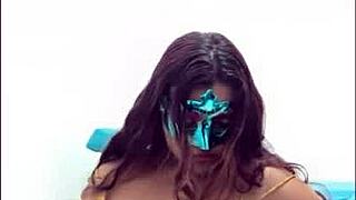 brunette latina milf student gropes her huge tits sexy before exams uh she can't stop