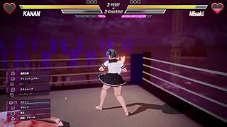 What game turns lesbians into wild pussy-hungry rivals battling for orgasmic control?