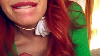 This tiktok beauty delivers one fantastic sloppy blowjob