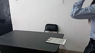 damn i fucked my stepdad's sexy latina milf secretary puta right on the office desk 😈 then standing slow 🔥