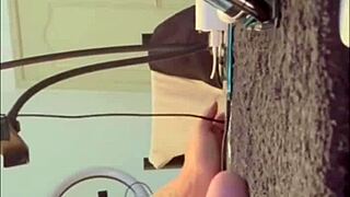 you guys gotta see this exclusive handjob on monster cock