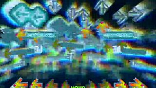 Naughty British Stepmania Game Spews Endless Cocks!