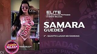brazilian babes painted sexy bodies suck and fuck in erotic art orgy