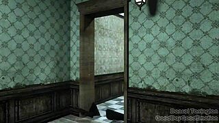 Giantess Resident Evil Inflates Huge Belly Monster Ass Growth
