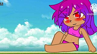 maya's giantess growth turns her into a huge sexy tower dominating everything around