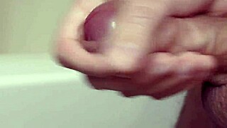 My dick cums deliciously in super slow motion close-up view