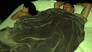 big titted wife sneaks neighbor fuck while clueless hubby waits