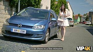 Stepdad Sneaks Horny Fuck With Claustrophobic Girl In Bathroom