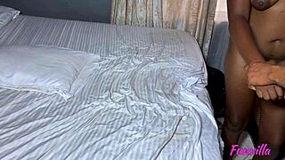 Ever fucked a sweet black chubby girl up close in her bedroom? She loves it rough