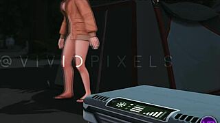 horny old dad rips clothes fucks step daughter's big tit blonde bestie camp