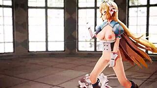 princess connect mmd r18 hentai dance teases with every hip sway