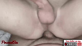 European Tranny Whore Moans Through Dirty Anal Creampie Breeding Sessions