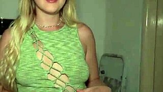 POV Blonde Worships Big Cock Doggystyle Outdoor Facial