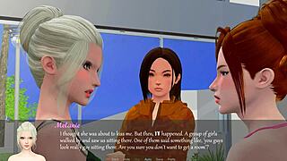 lets play arizona unbridled part 9 with my huge redhead tits bursting out