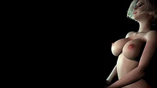 hailey's blonde tits bounce as she rides in full cowgirl service