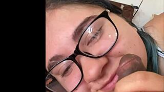 Amateur emo girl preps for big black cock choking deepthroat and cum mouthful full video