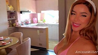 i turn my big ass girlfriend into a bunny slut craving ruthless pounding