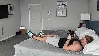 All Natural Blonde Becky Summer Fucks Hard Backstage