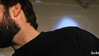 Possessed Babe's Ass Gaped by Male Ghosts in BDSM Gangbang