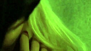 curvy blonde lesbian madame fingers and licks slave to loud moaning orgasm