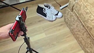 Damn Violet Vixen deepthroats huge dildo creampie shaved pussy interview pov sub!