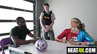 Gotham Clown Chase Vol 2 - Harley Quinn Parody With Cory Chase Ace Bigs!