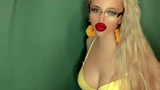 Belly dancer goddess sways glasses long nails lost stars clip