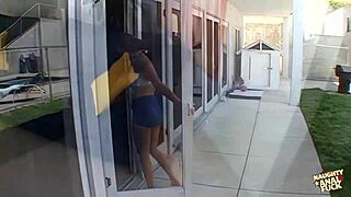 brunette cutie brooklyn night seduced into threesome dp anal and cum