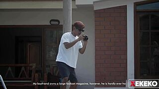 mi vecina venezolana con tetotas enormes 😍 se pone salvaje follando por unas fotos 🔥 tetas naturales rebotando 🇨🇴