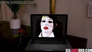 i can't resist fucking my goth stepsis on halloween