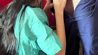 Succhia lara succhia teases in nurse costume for playful patient encounter