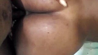 damn that short curvy ebony takes tight pussy doggy with loud moans