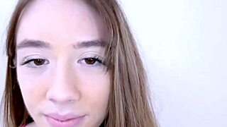 😍 head-turning brunette fucked hard at modeling casting audition 💦