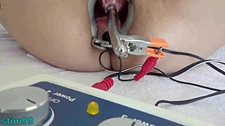 german mature milf electro bdsm shocks pee hole drinks piss tormented hard