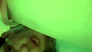 horny lagurley keightania plays 20cm shecock dripping cum from toy stuffed cuntass