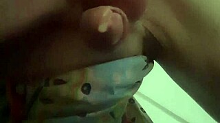 horny lagurley keightania plays 20cm shecock dripping cum from toy stuffed cuntass