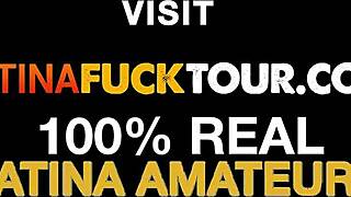 Big ass latina teen sluts dominate cock in reverse cowgirl threesome pov