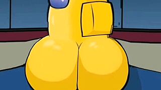 wanna watch the impostor drill those two big ass female crewmates deep?