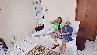 corno calls buddy to watch and join fucking his wife