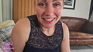 My Mature Stepsister Needed A Christmas Party Date So I Bareback Fucked Her Pussy Raw