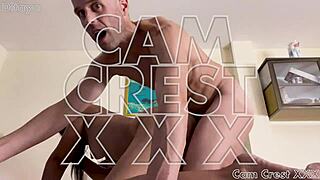 Watch cam crest drill ditaya's pussy while worshiping his fetish ass on beach