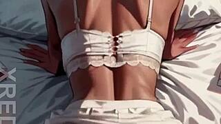 AI-generated wife cheats with intense fucking pleasure