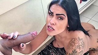 Big dick builder wrecking boss pussy in kitchen right?