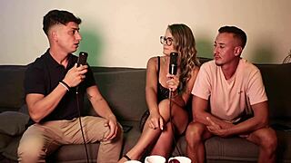 dude that time i filmed my wild bisexual swingers fuck with michael douglas on sheer red lingerie got crazy