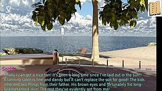 a wife and her stepmom get caught up in a steamy homemade game turning erotic fast