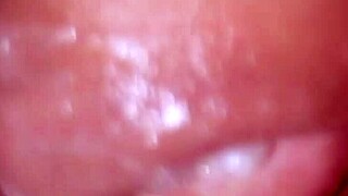 Uncensored Japanese Babe Swallows Thick Cum Load