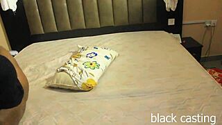 i can't resist this tiny teen girl's tight pussy on my big black cock