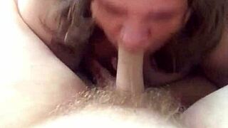 omg sexy milf older woman sucks my young cock so good then i doggystyle her tight pussy and cum inside stepmom homemade 😩💦🍆