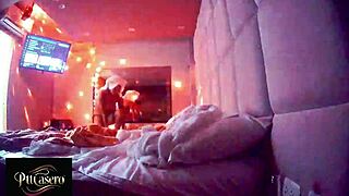 hidden cam catches hotel shower flash and tits 😏 voyeur fun