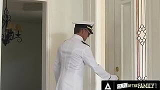 maya bijou petite ebony rides stepdad military cock cowgirl doggystyle deepthroat interracial